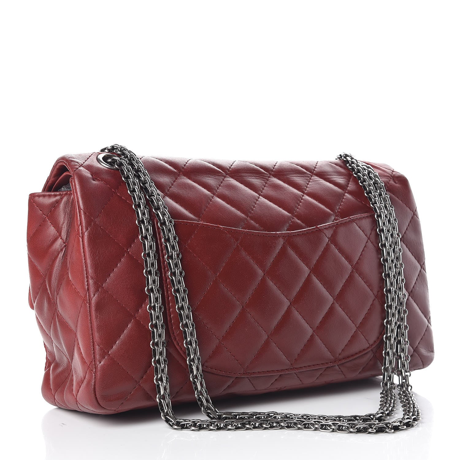 Chanel Calfskin Quilted 2.55 Reissue 226 Flap Red 4 of 16