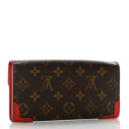 Louis Vuitton Monogram Sarah Retiro Wallet Cherry 3 of 8