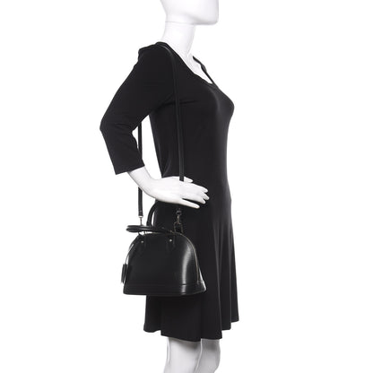 Louis Vuitton Epi Alma BB Black 2 of 11