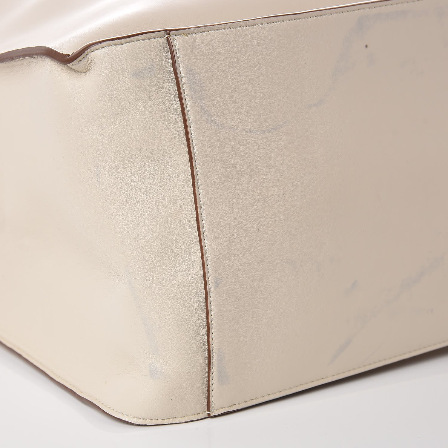 Stella McCartney Eco Alter Nappa East West Perforated Tote White 11 of 13
