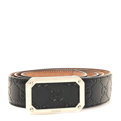 Gucci Guccissima Signature Belt 100 40 Black 1 of 5
