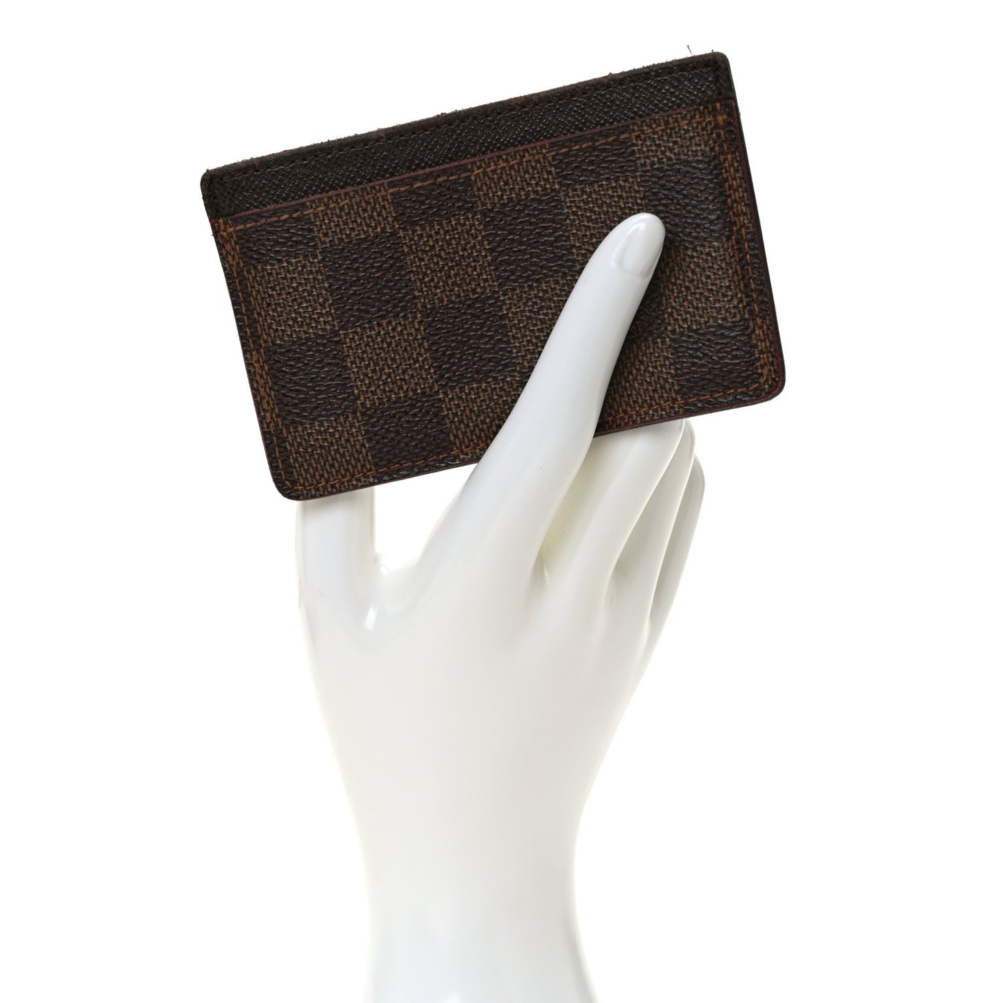 Damier Ebene Card Holder