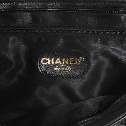 Chanel Lambskin Small Shopper Tote Black 7 of 8