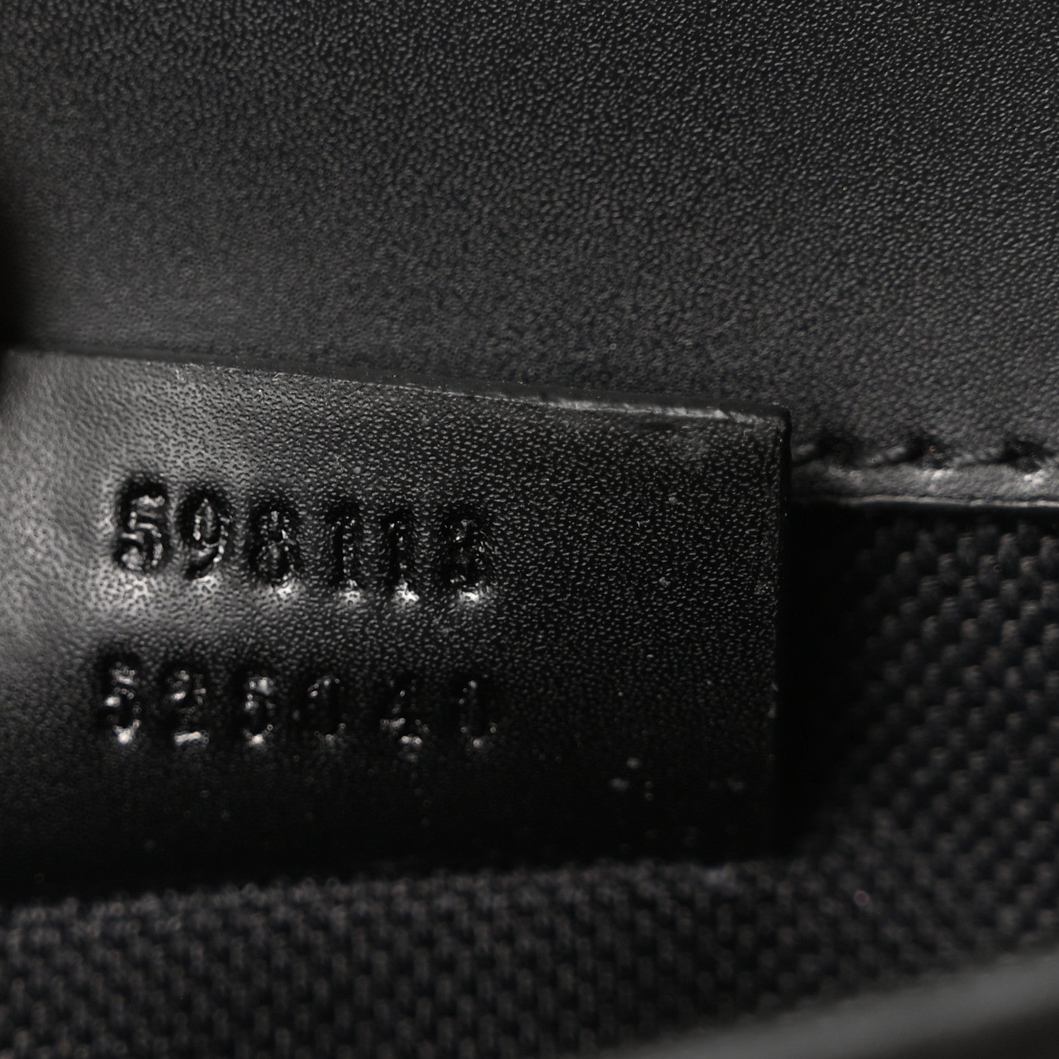 Gucci GG Supreme Monogram Web Slim Belt Bag Black Grey 7 of 11