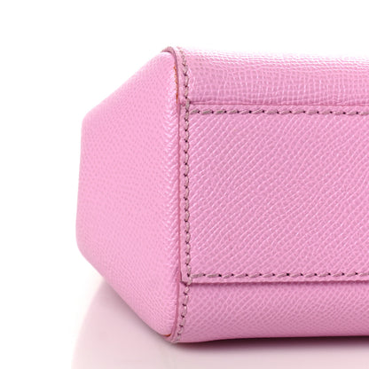 Dolce & Gabbana Dauphine Small Miss Sicily Satchel Pink 7 of 8