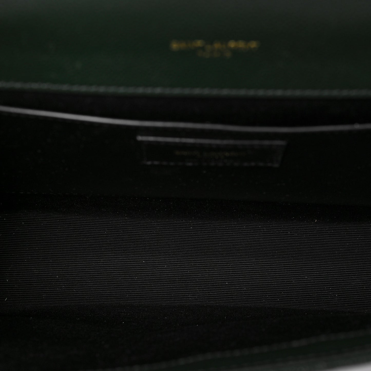 Grain De Poudre Textured Mixed Matelasse Medium Triquilt Monogram Satchel Vert Fonce