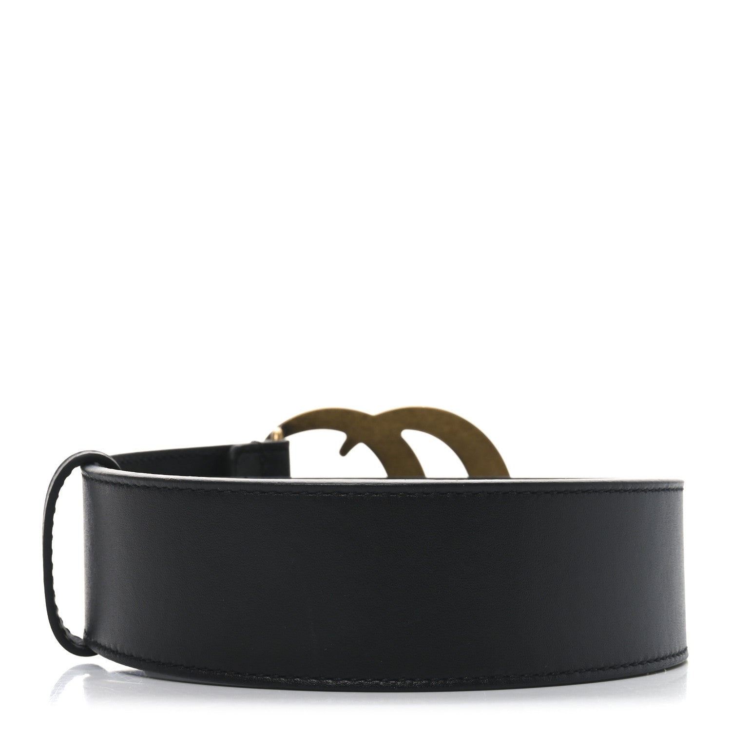 Gucci Calfskin Double G 40mm Belt 80 32 Black 2 of 5