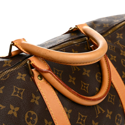 Louis Vuitton Monogram Keepall Bandouliere 60 10 of 13