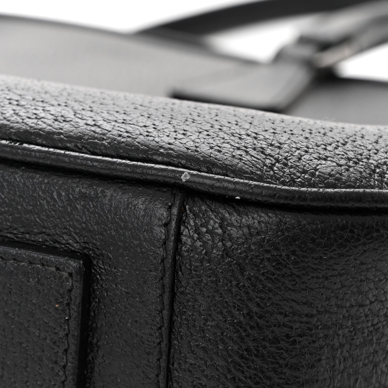 Prada Goatskin Bowling Bag Black 11 of 12