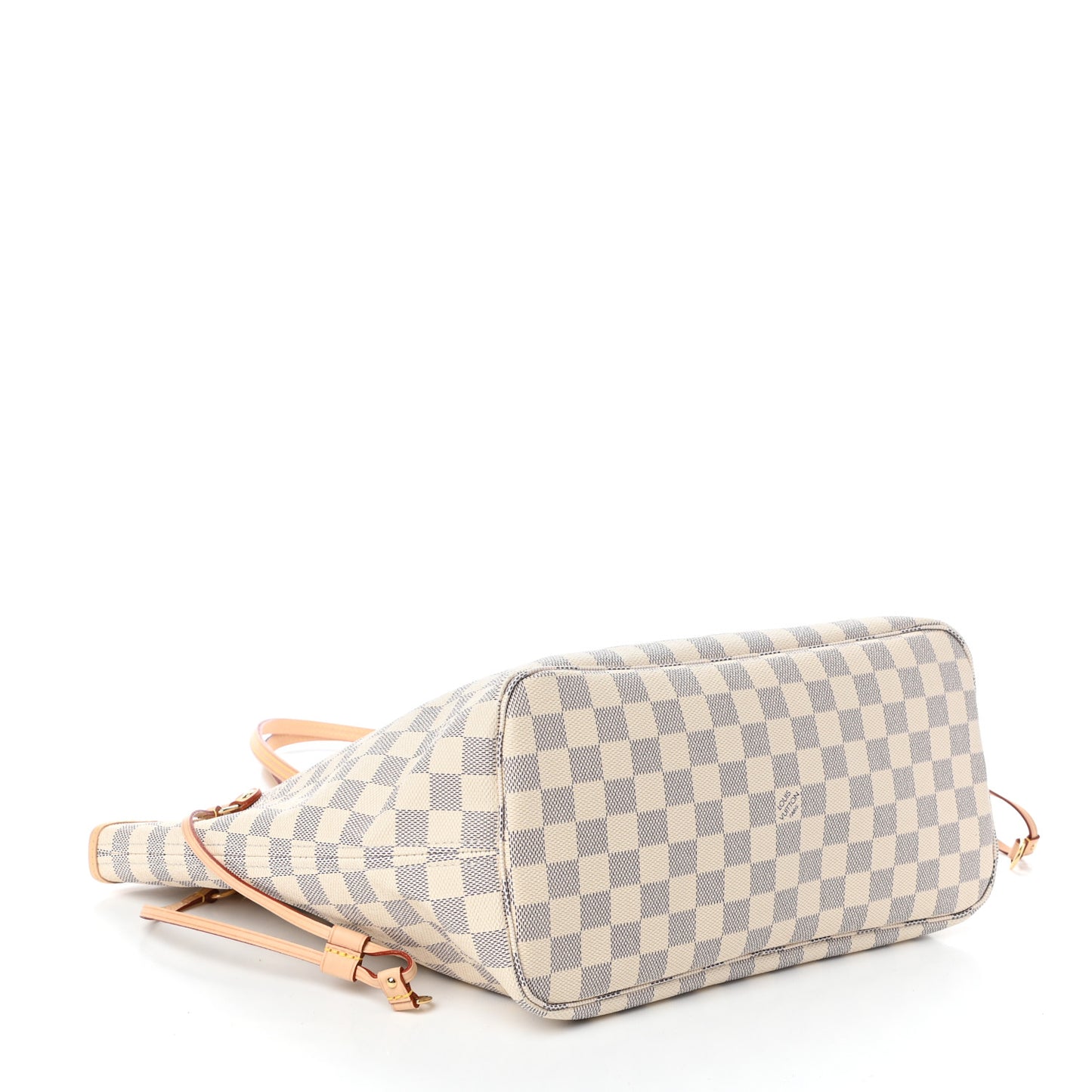 Damier Azur Neo Neverfull MM Rose Ballerine