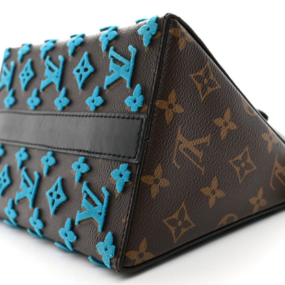 Louis Vuitton Monogram Tuffetage Triangle Messenger Turquoise 9 of 9