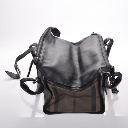Burberry Smoked Check Small Chain Bag Black 6 of 12
