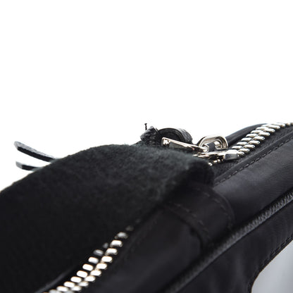 Givenchy Nylon Logo Messenger Black White 8 of 8