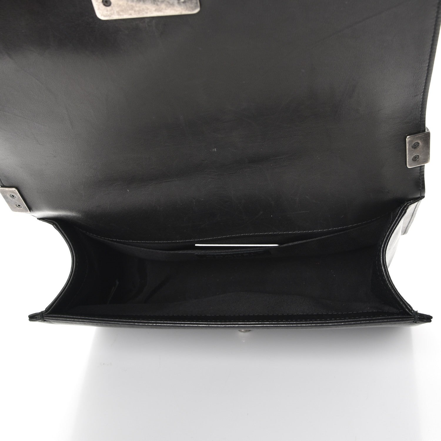 Chanel Lambskin Quilted Medium Boy Flap Black 6 of 11