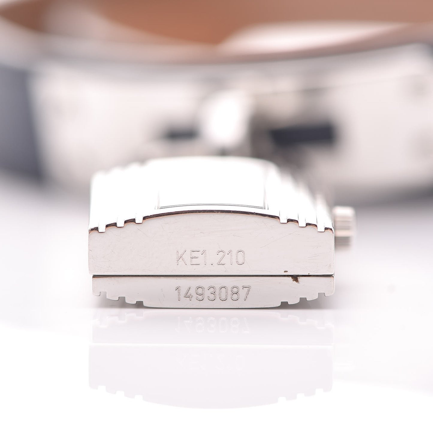 Stainless Steel Barenia Kelly Cadena Double Tour Quartz Watch Marine