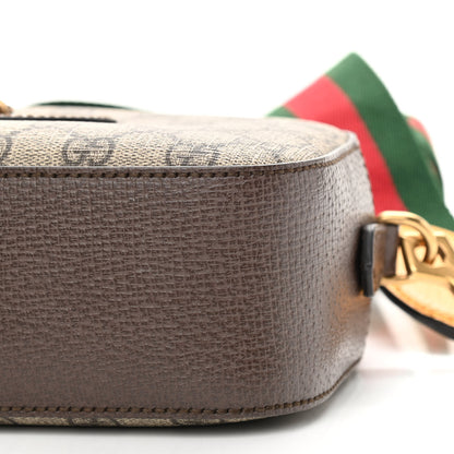 Gucci GG Supreme Monogram Web Neo Vintage Shoulder Bag Beige New Acero Crop 11 of 11