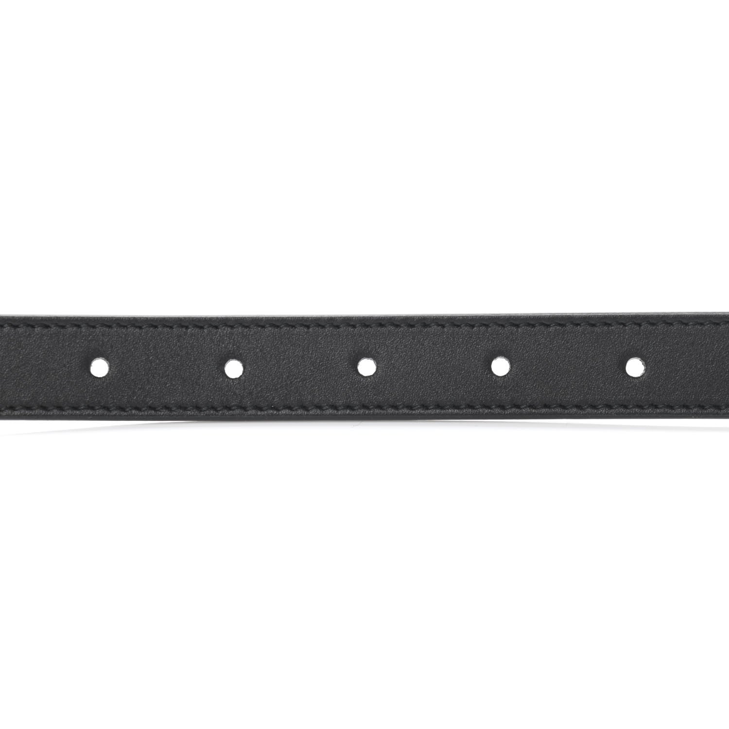 Gucci Calfskin Double G 20mm Belt 85 34 Black 5 of 7