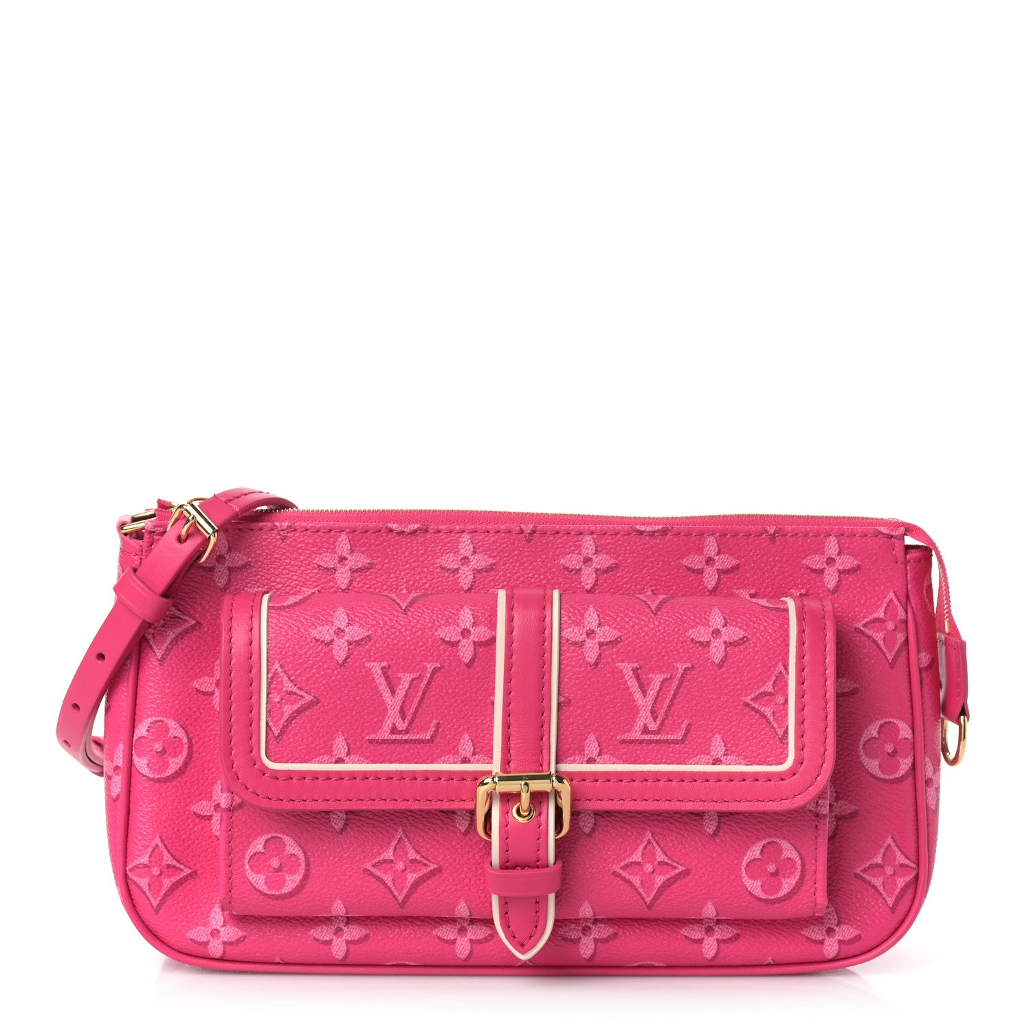 Louis Vuitton Monogram Fall For You Maxi Multi Pochette Accessories Fuchsia 3 of 10