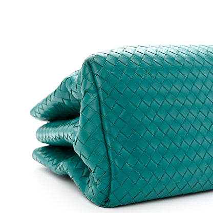 Bottega Veneta Light Calf Intrecciato Small Roma Teal 9 of 14