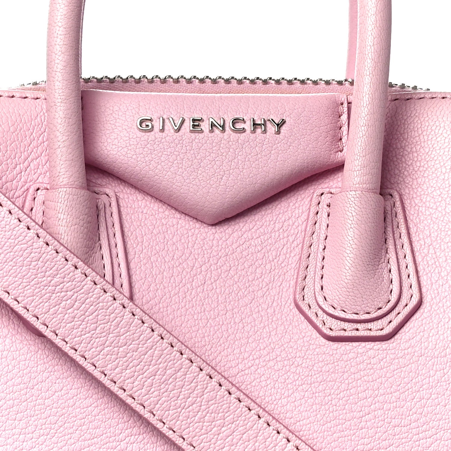 Givenchy Sugar Goatskin Mini Antigona Bright Pink 8 of 15