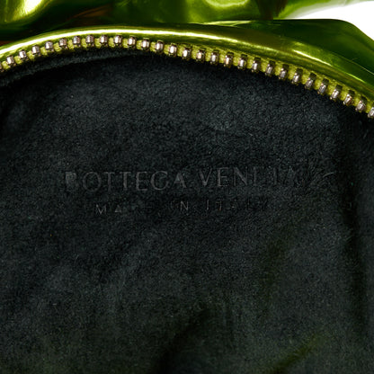 Bottega Veneta Metallic Crushed Calfskin Mini Jodie Chlorophyll 6 of 11