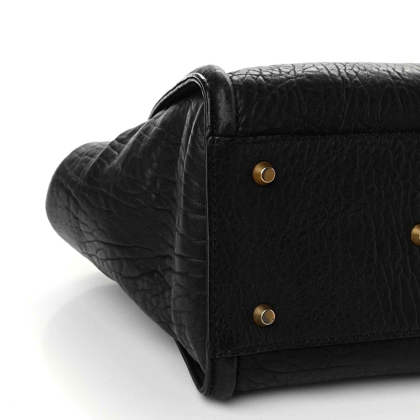 Calfskin Small Kathy Tote Black