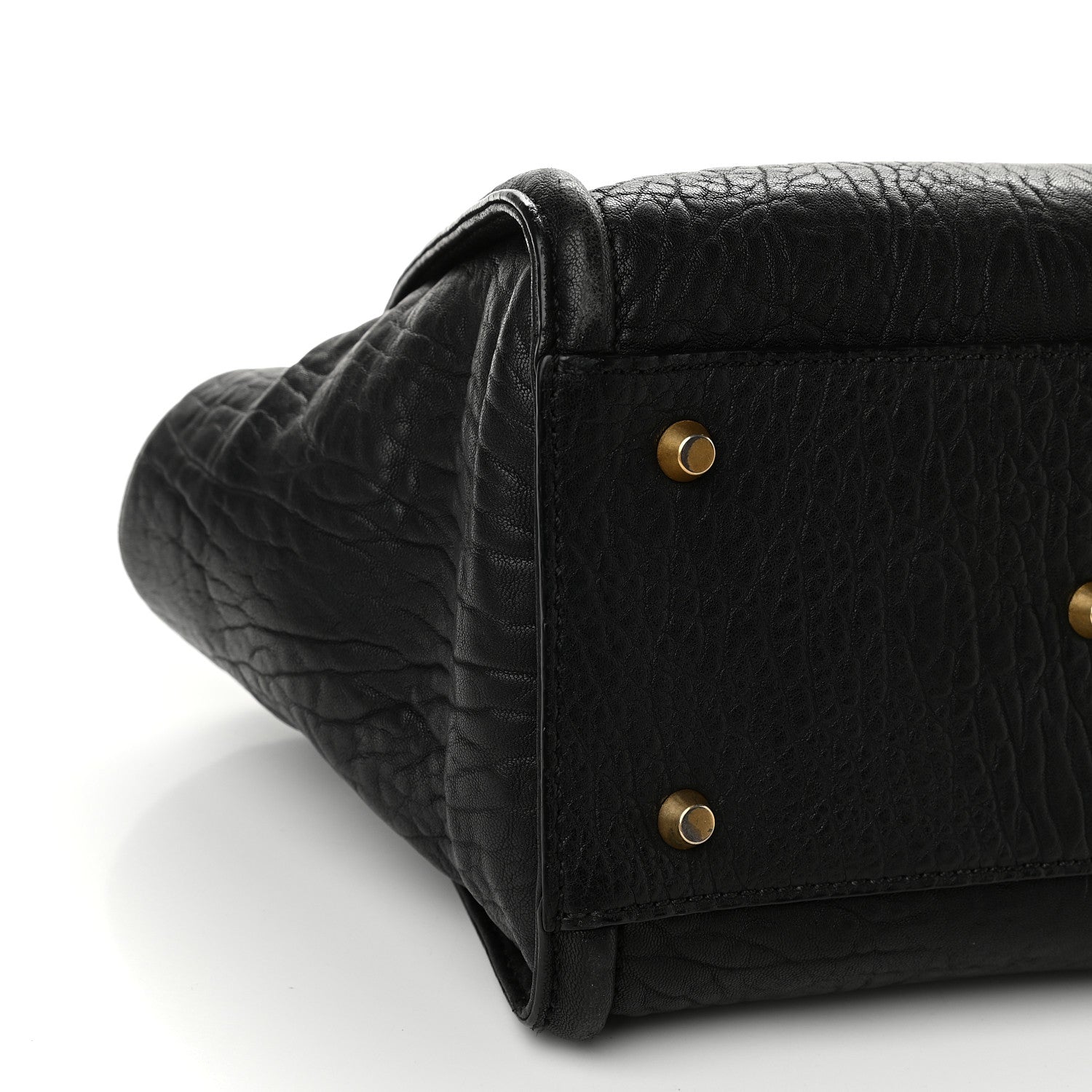 MCM Calfskin Small Kathy Tote Black 7 of 11
