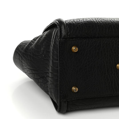 MCM Calfskin Small Kathy Tote Black 7 of 11