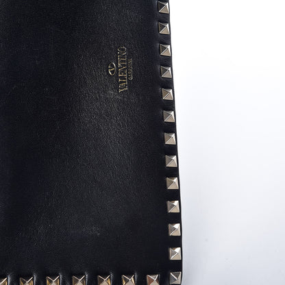 Valentino Garavani Nappa Rockstud Wristlet Clutch Black 9 of 14