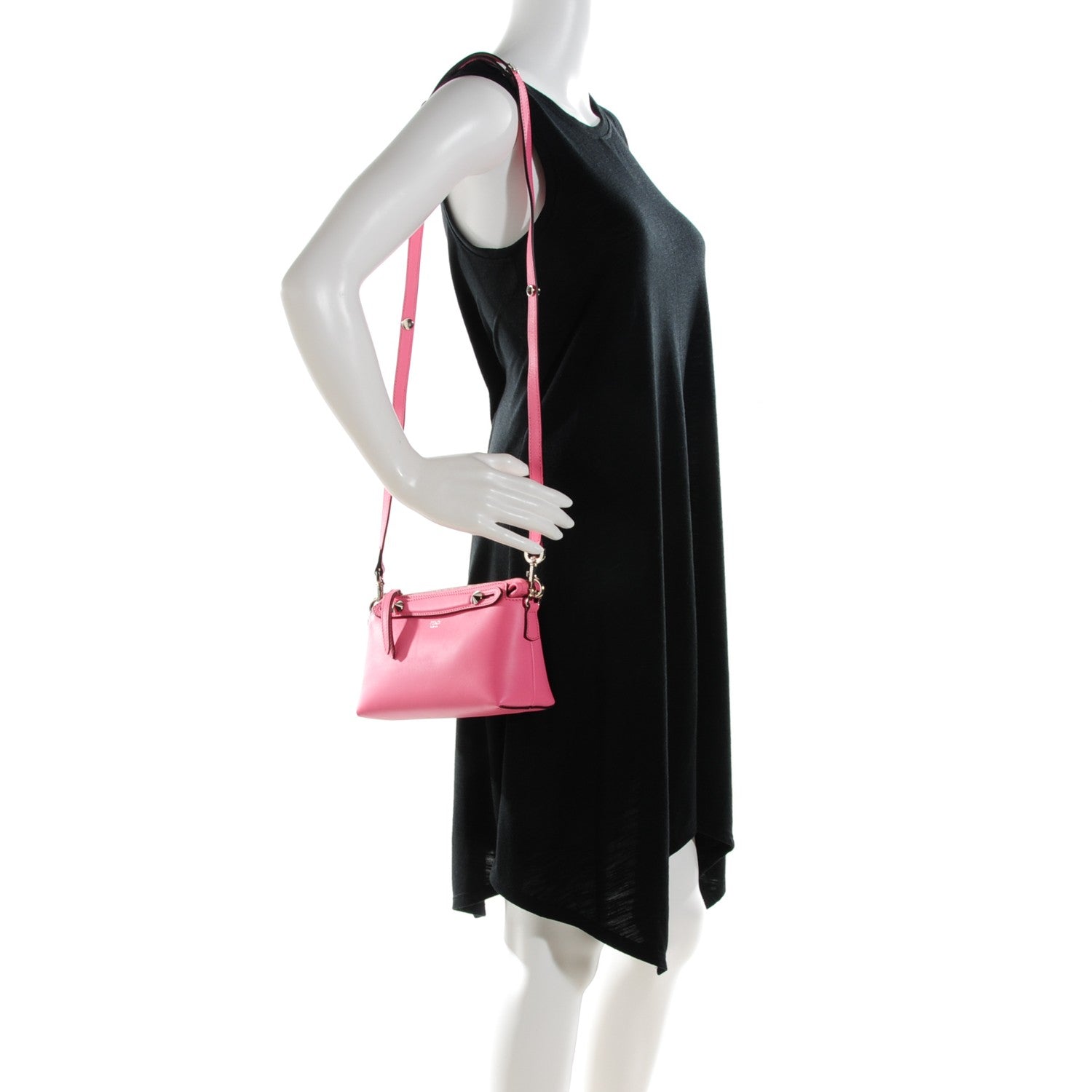 Fendi Vitello Dolce Mini By The Way Boston Bag Pink 2 of 7