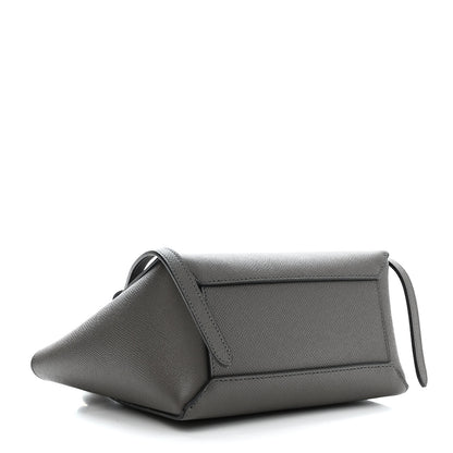 Celine Grained Calfskin Nano Belt Bag Grey 4 of 11