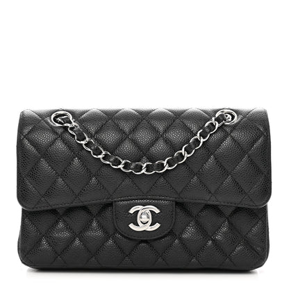 Chanel Caviar Quilted Small Double Flap Black 1 of 10