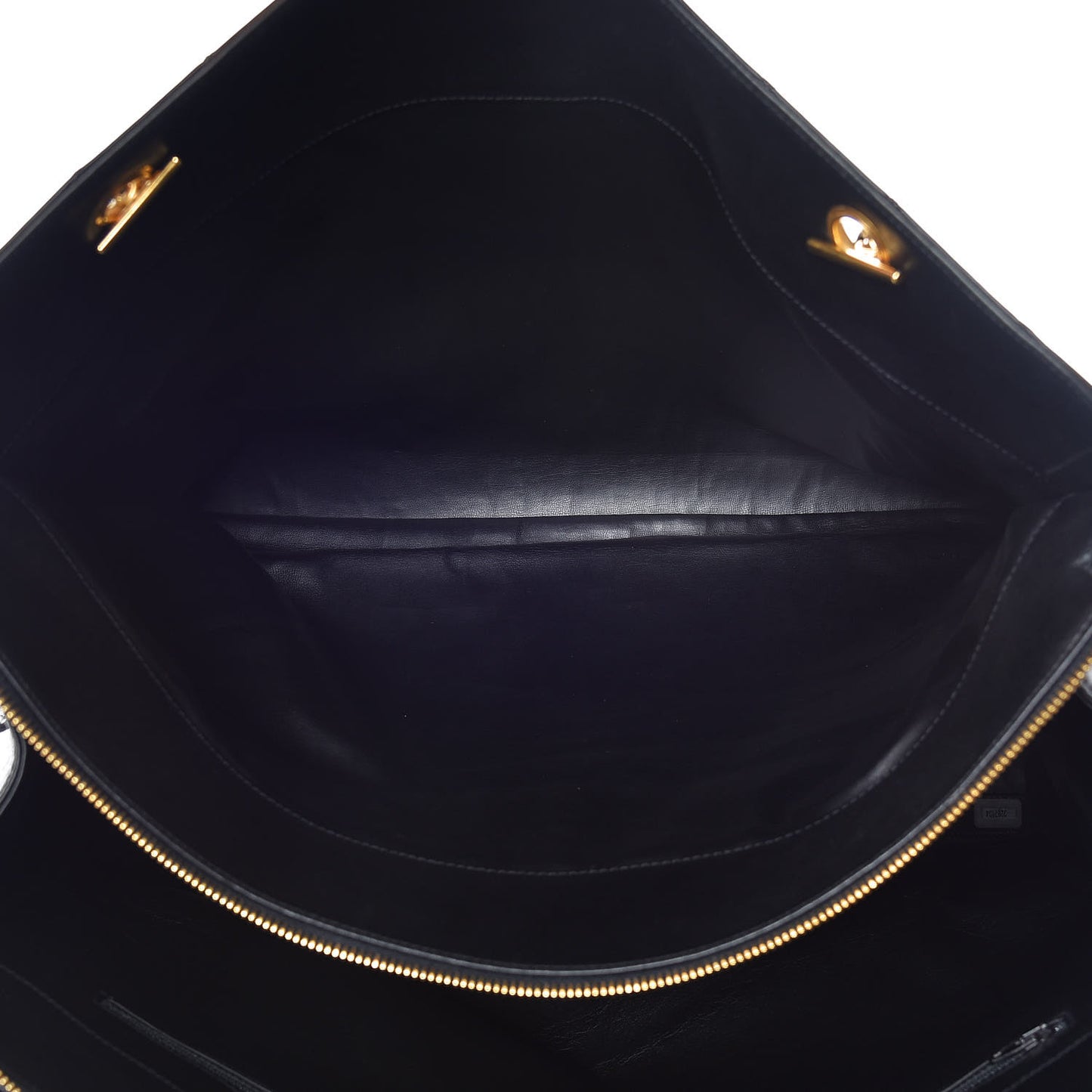 Calfskin Stitched XL Weekender Black