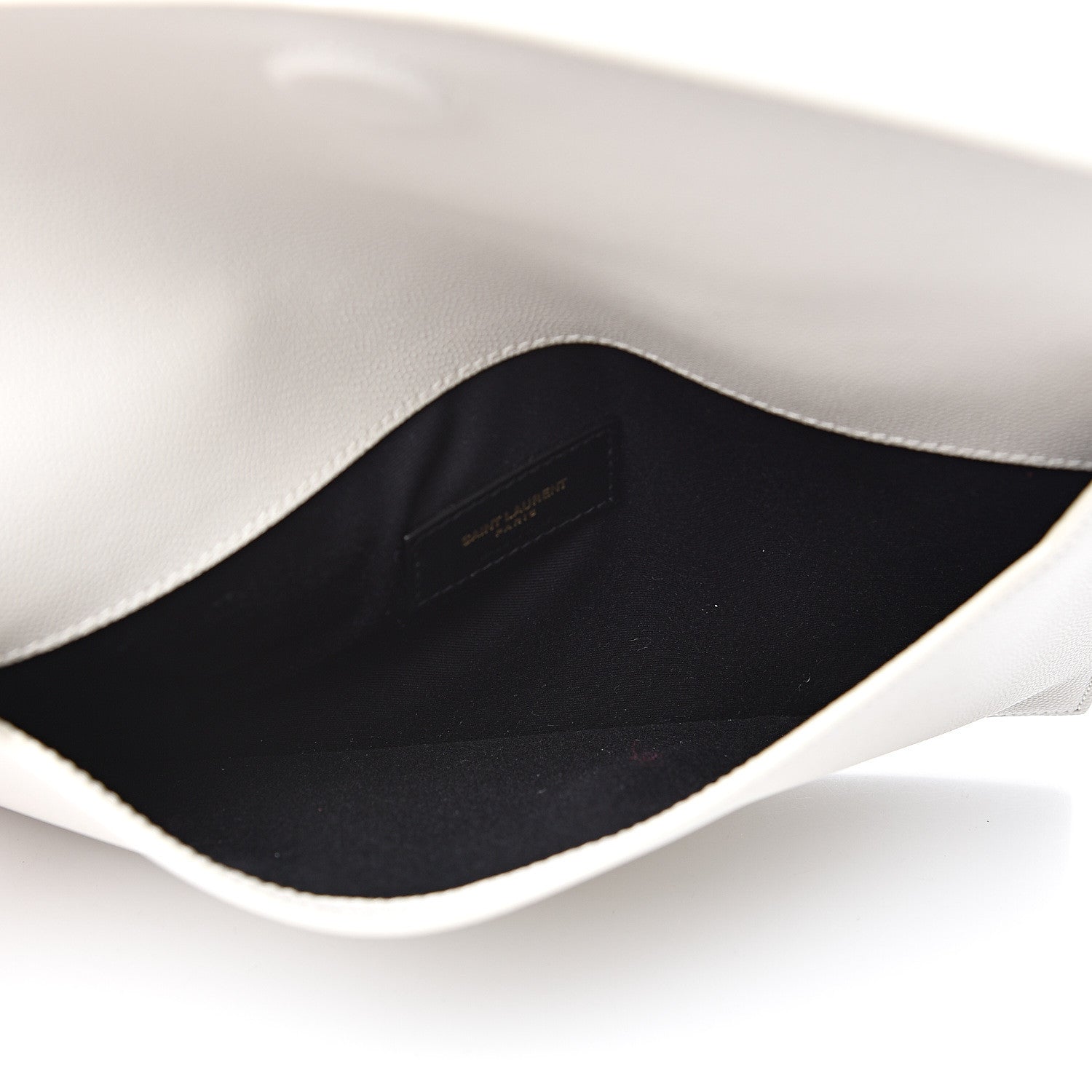Saint Laurent Grain De Poudre Uptown Pouch Crema Soft 4 of 5