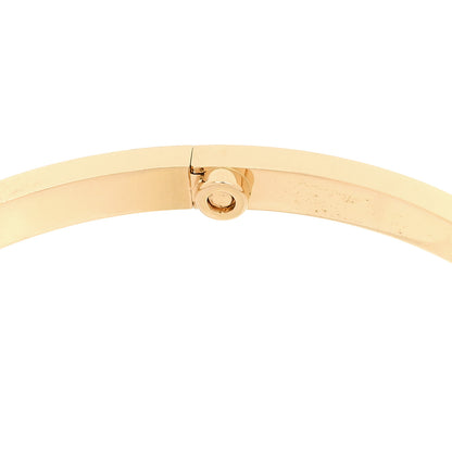Cartier 18K Yellow Gold 6 Diamond Small LOVE Bracelet 18 5 of 7