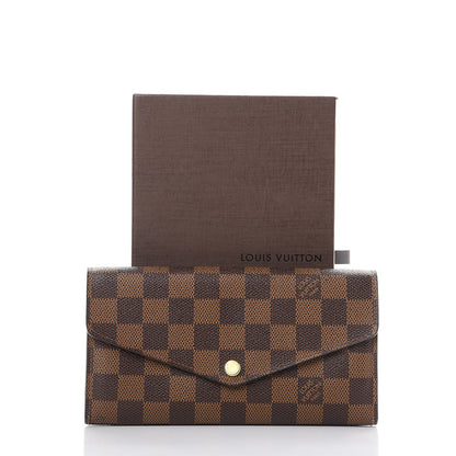 Louis Vuitton Damier Ebene Sarah Wallet NM 8 of 8