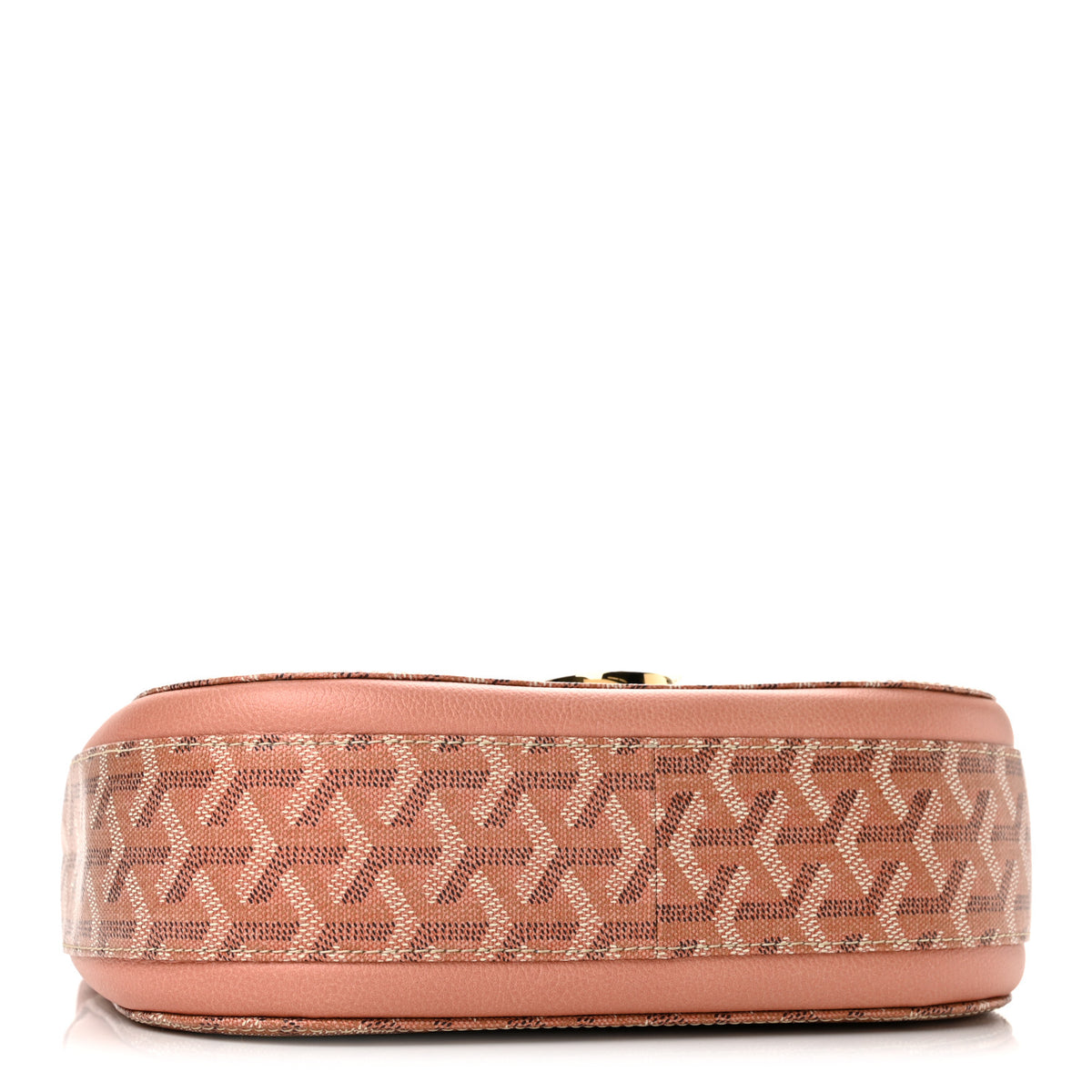 Iridescent Goyardine 233 PM Shoulder Bag Pearly Coral