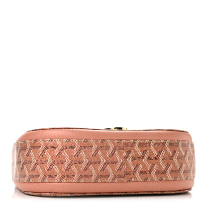 Goyard Iridescent Goyardine 233 PM Shoulder Bag Pearly Coral 4 of 11