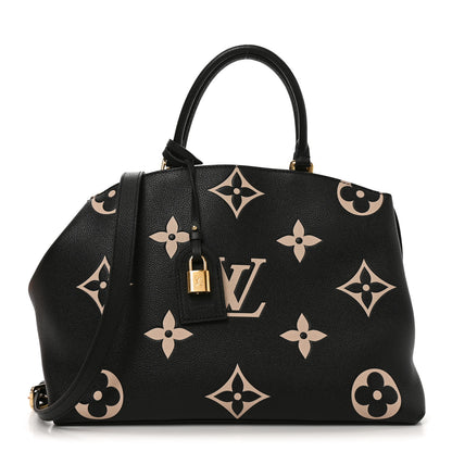 Louis Vuitton Empreinte Monogram Giant Grand Palais Black Beige 1 of 8