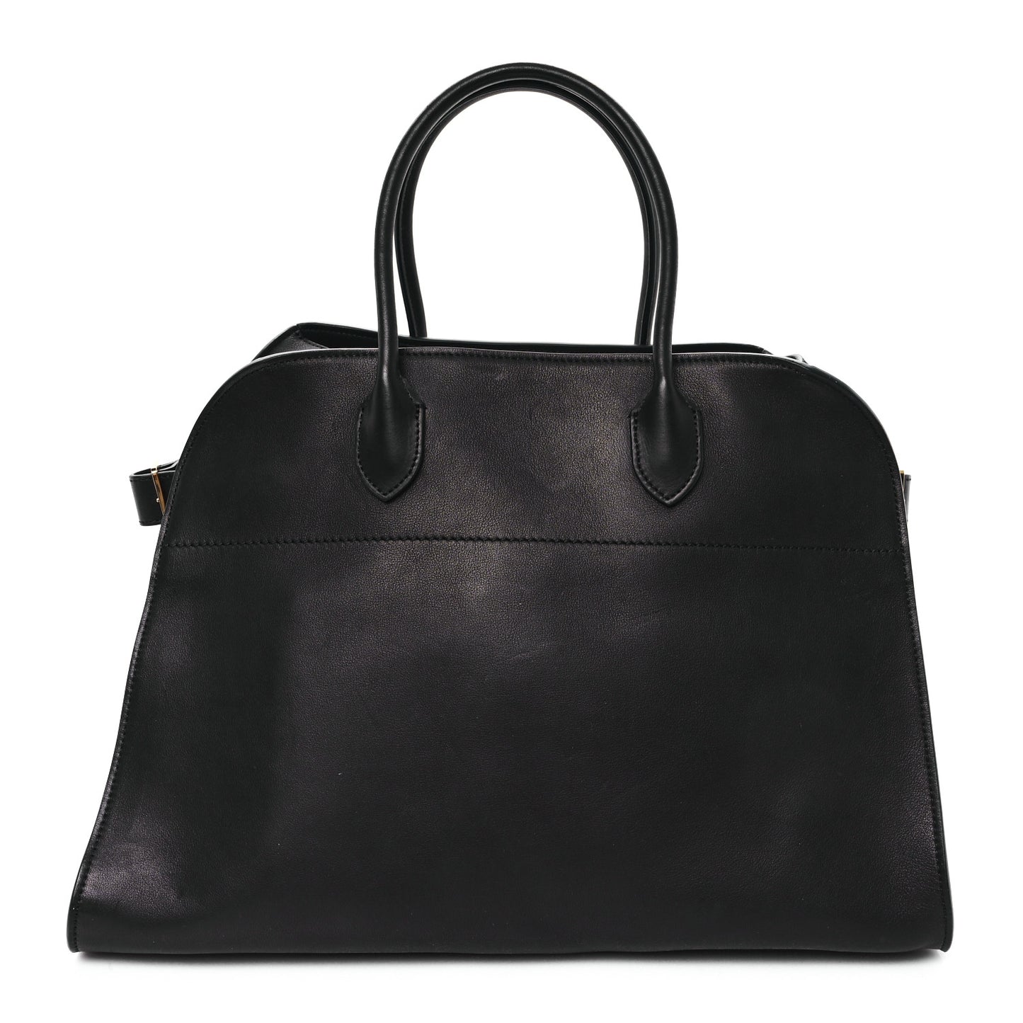 Polished Saddle Calfskin Soft Margaux 15 Black