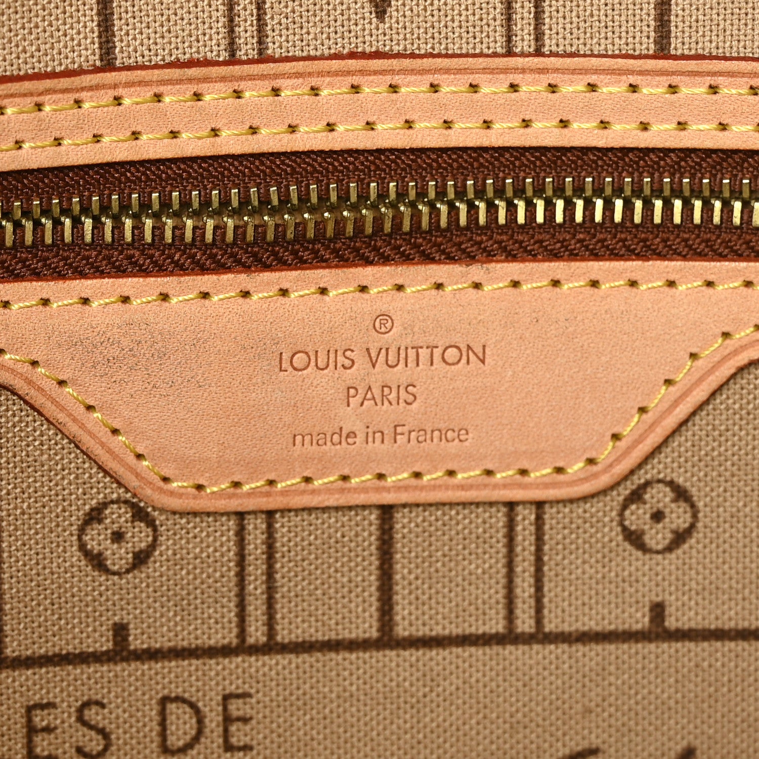 Louis Vuitton Monogram Neverfull MM 7 of 9