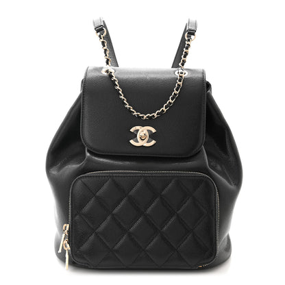 Chanel Caviar Quilted Business Affinity Backpack Black 1 of 10