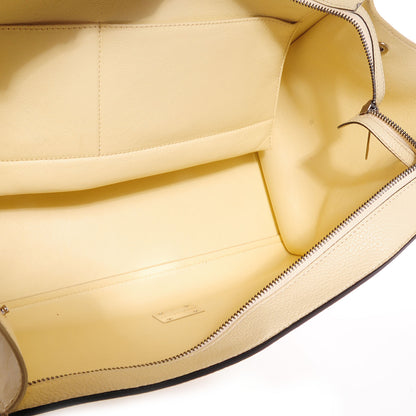Celine Drummed Leather Suede Medium Trapeze Butter 8 of 9