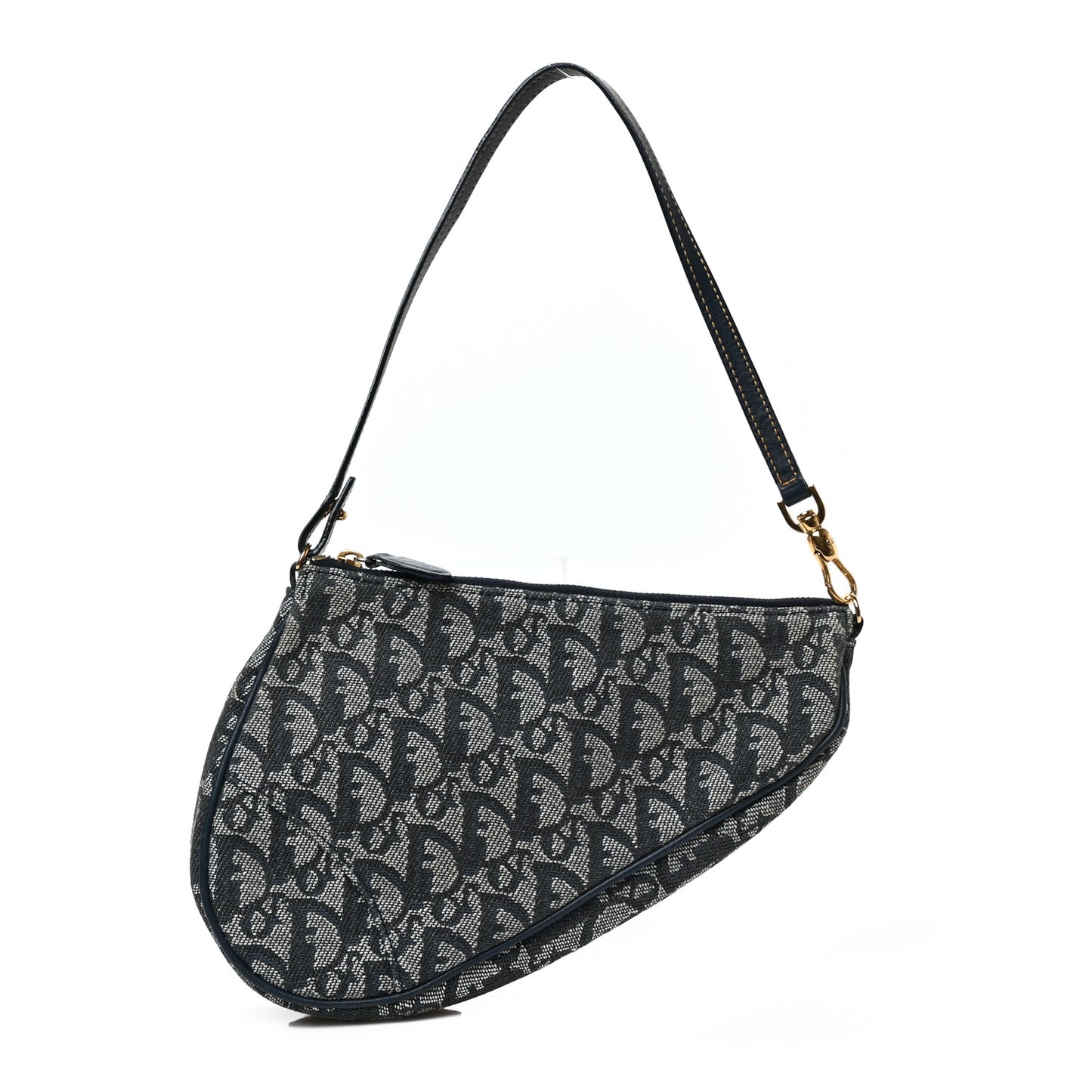 Monogram Mini Saddle Pochette Navy