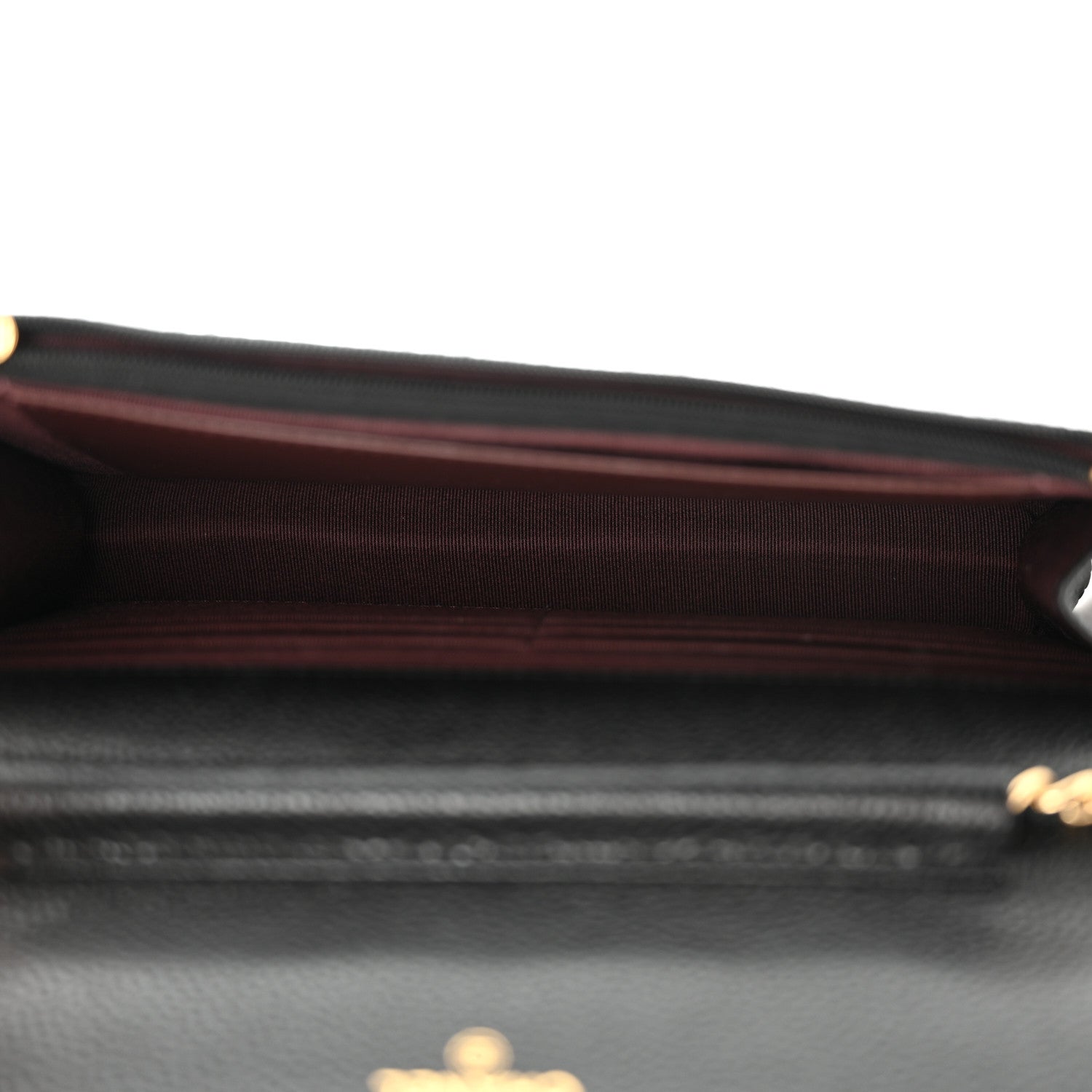 Chanel Caviar Quilted Wallet On Chain WOC Black 5 of 11