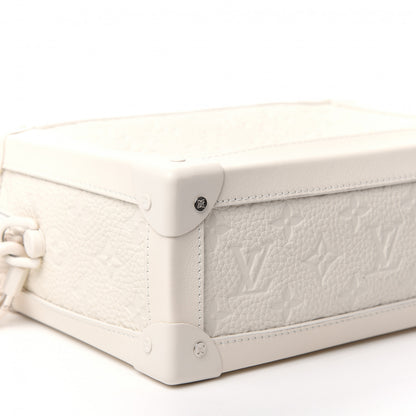 Louis Vuitton Taurillon Monogram Solar Ray Soft Trunk Powder White 5 of 9