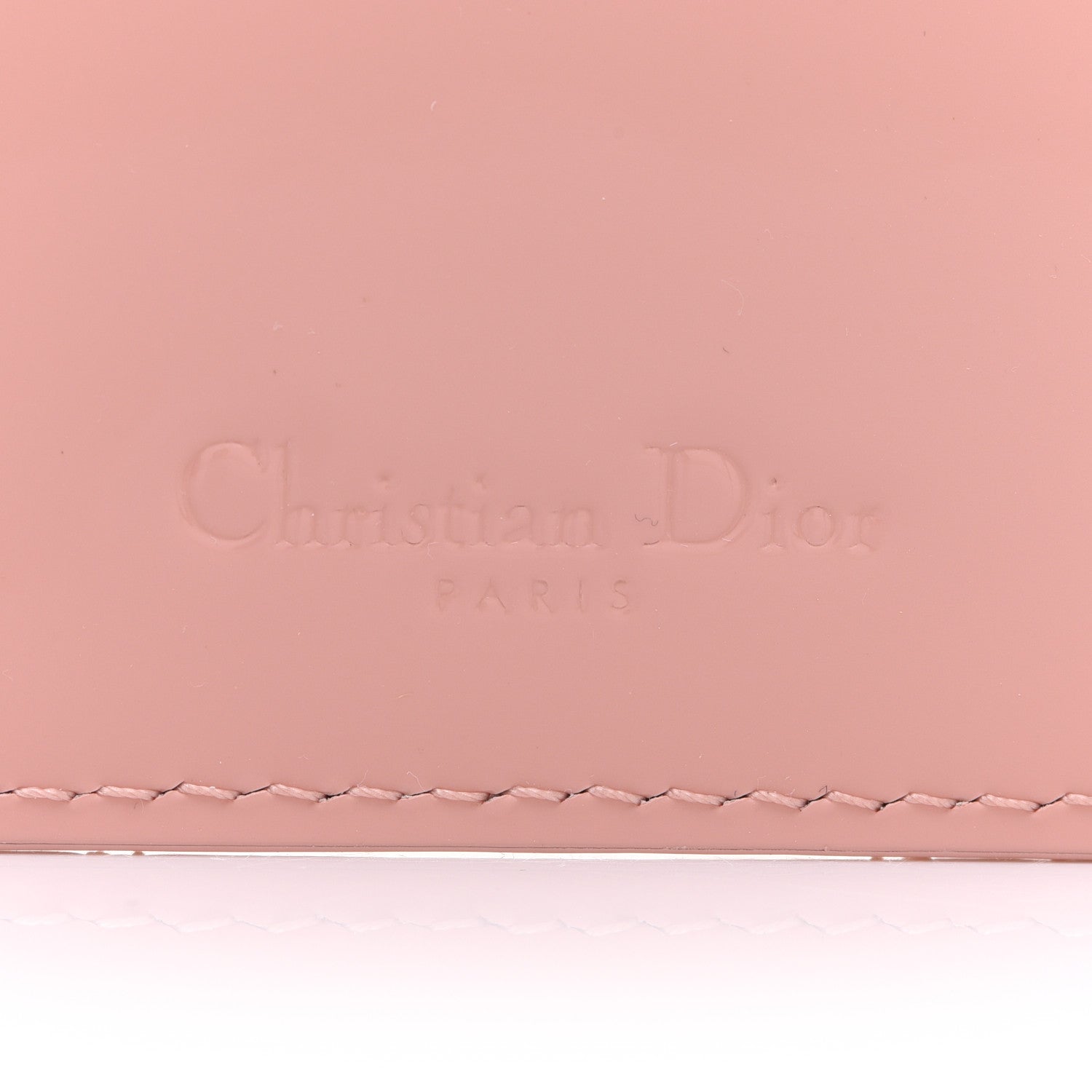 Christian Dior Patent Cannage Lady Dior Card Holder Rose Clair 8 of 10