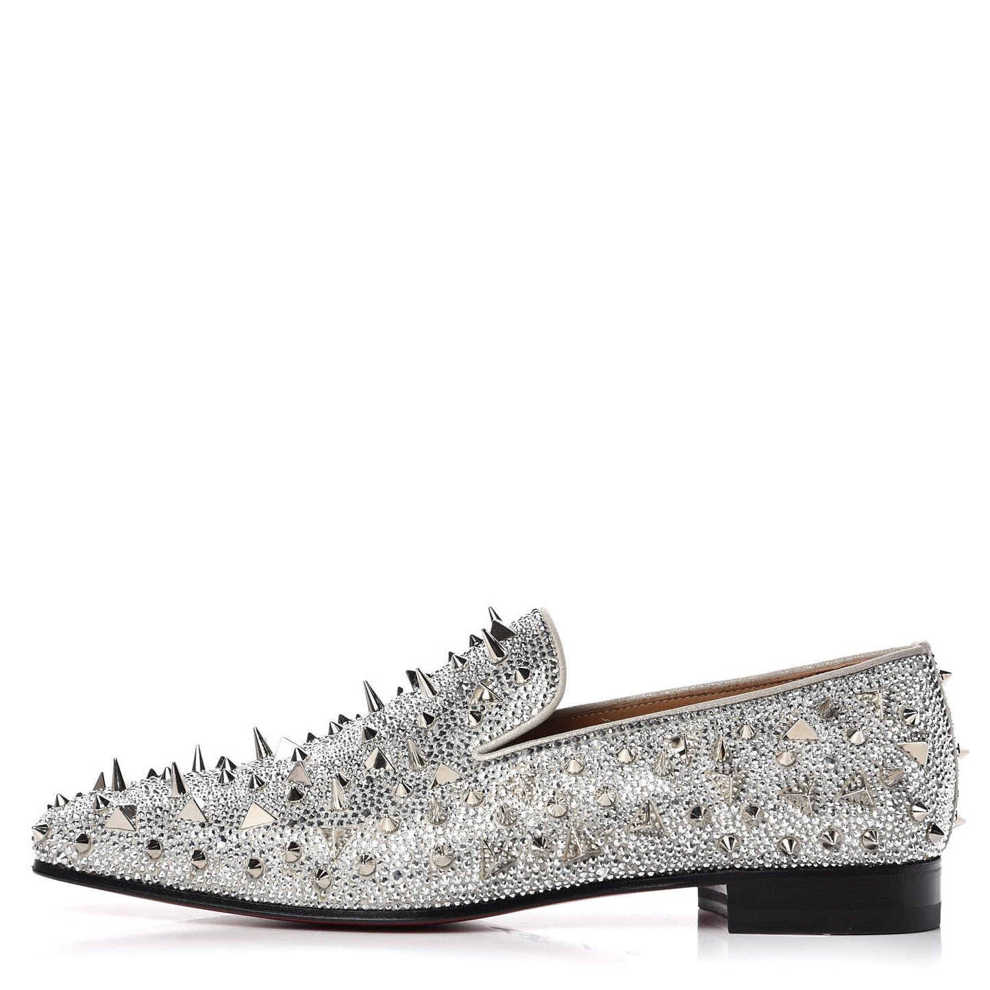 Suede Burma Mens Potpourri Dandy Flat Loafers 42.5 Silver