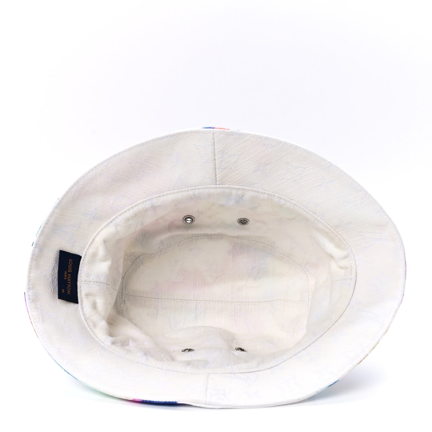 Watercolor Cotton Transformable Bob Bucket Hat 58 Multicolor