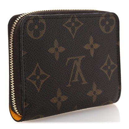 Louis Vuitton Monogram 2022 Christmas Animation New York Soho Zippy Coin Purse Yellow 3 of 8